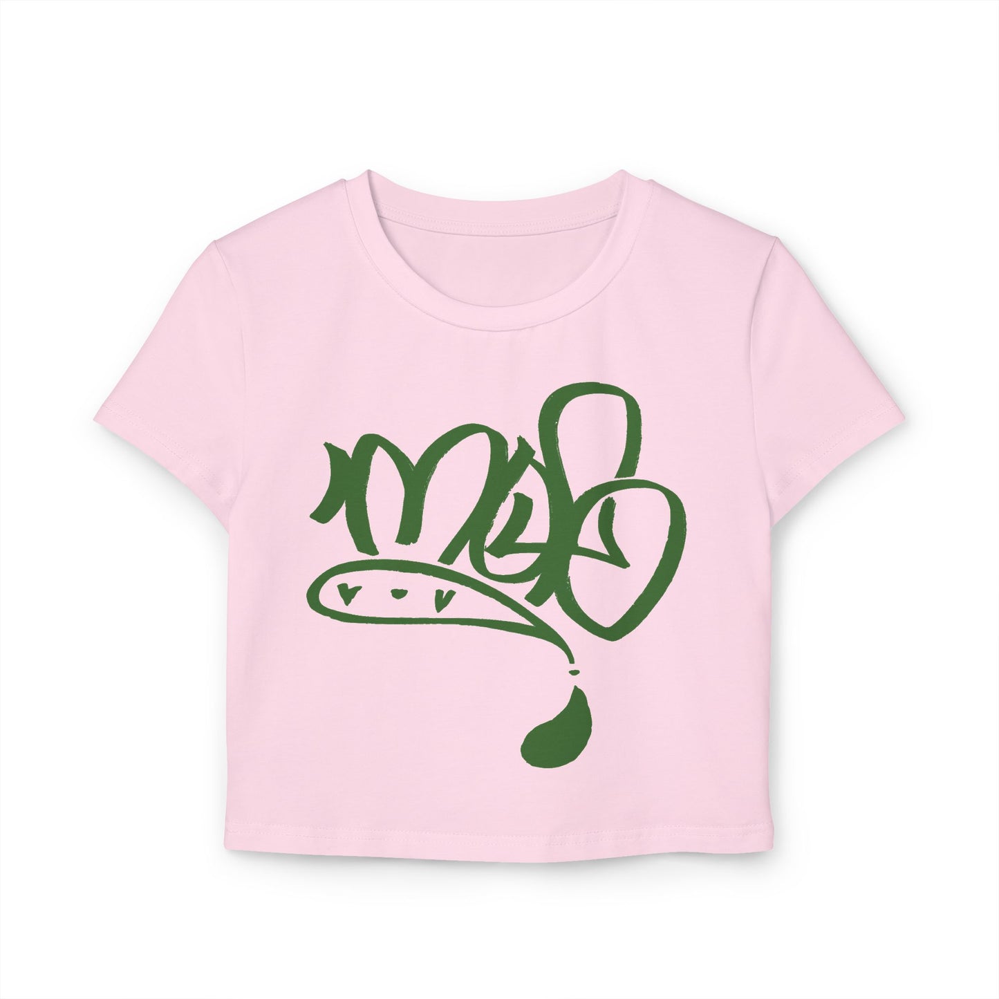 Trendy Women's Baby Tee with Unique Design
