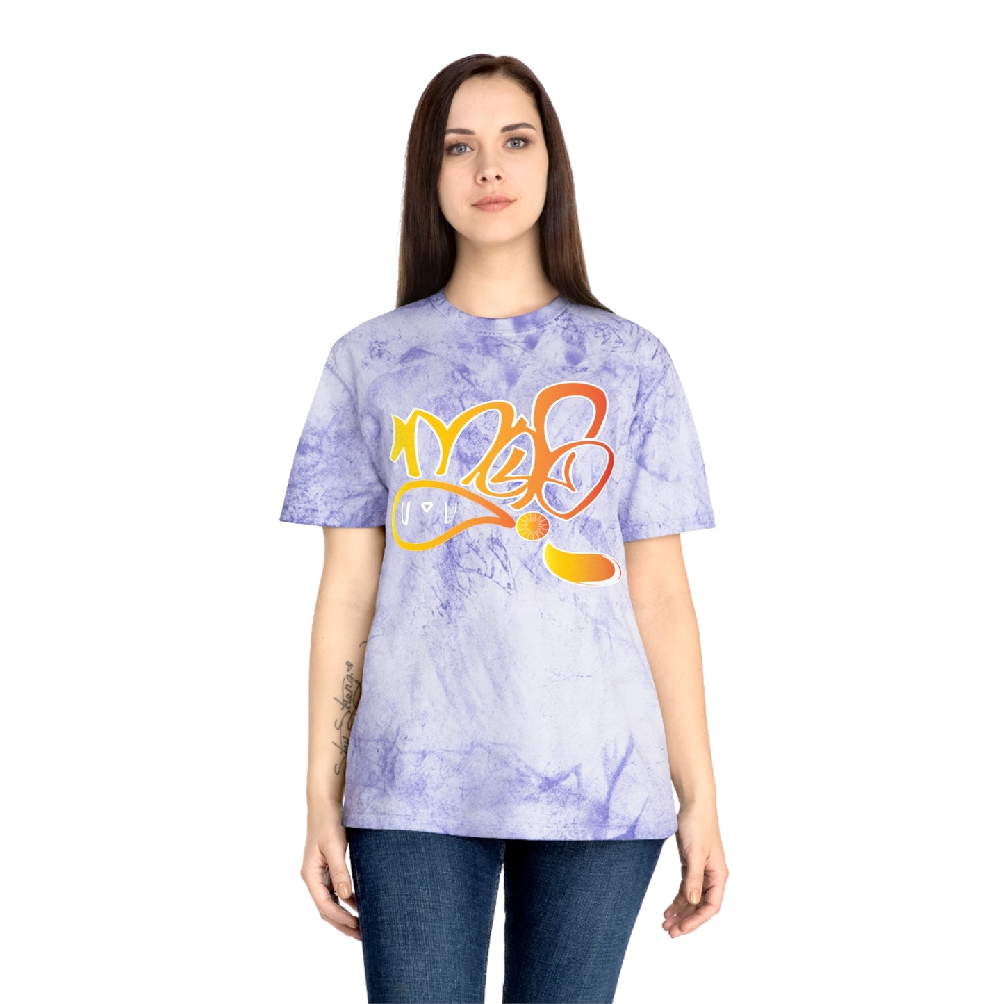 Colorful Abstract Unisex T-Shirt with Unique Design, Casual Wear, Gift for Art Lovers, Festival Apparel, Street Style Tops