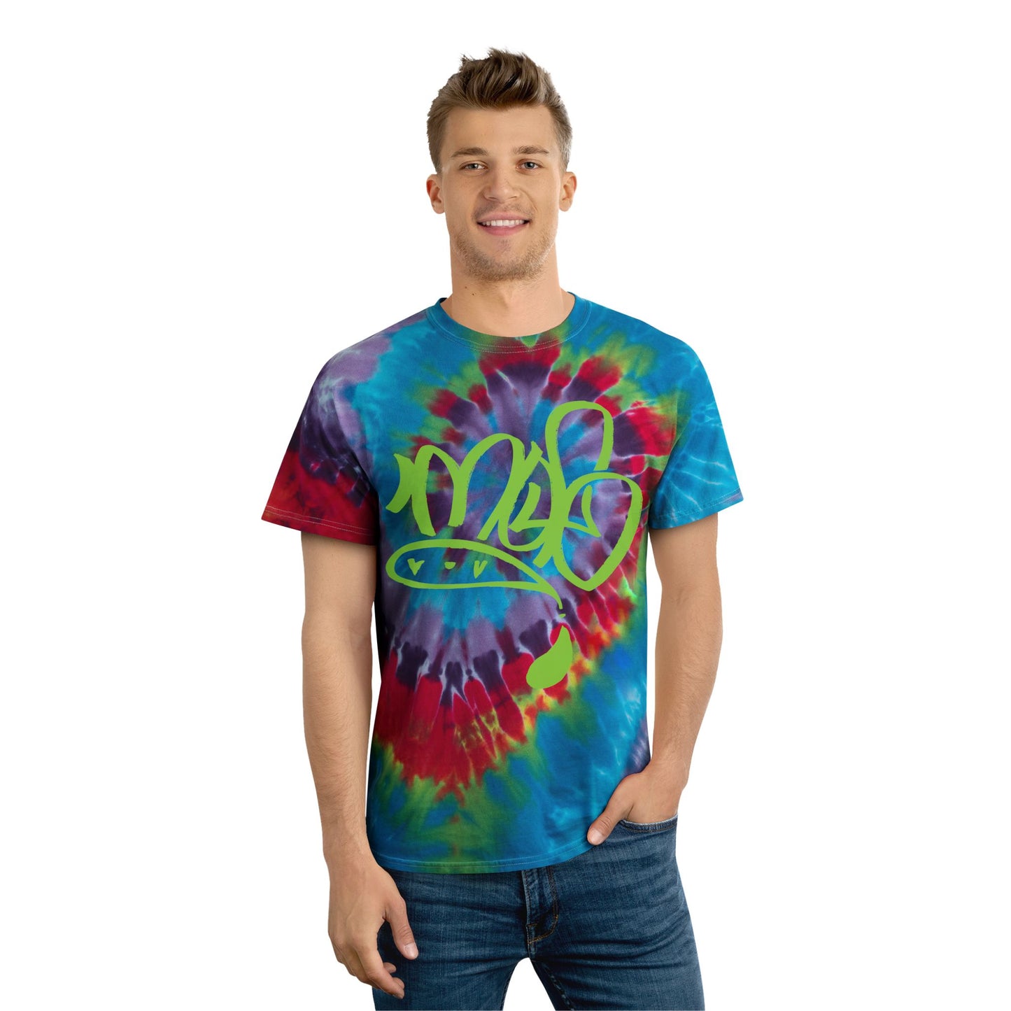 Spiral Tie-Dye T-Shirt, Colorful Summer Tee, Festival Fashion, Boho Style, Gift for Her, Casual Wear