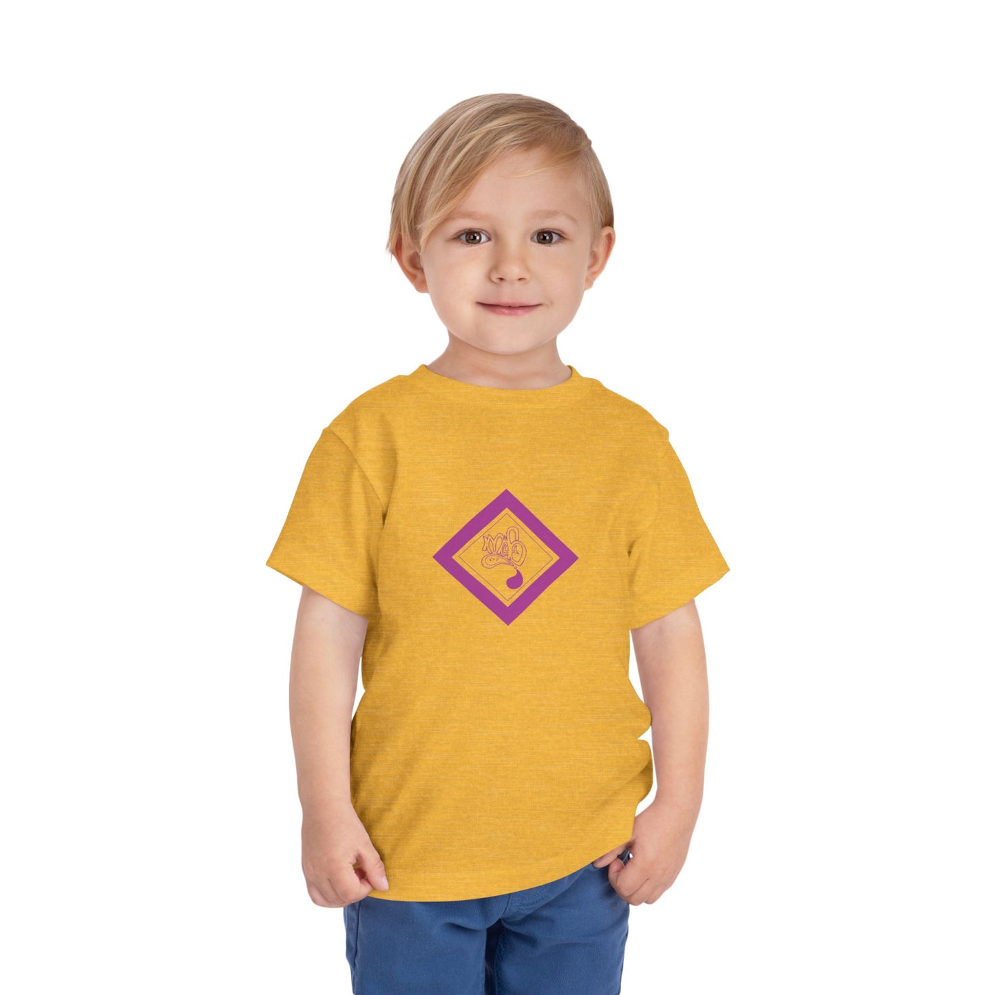 Toddler Short Sleeve Tee with Playful Design, Cute Kids T-Shirt for Birthdays, Playdates, Summer Wear, Baby Shower Gift