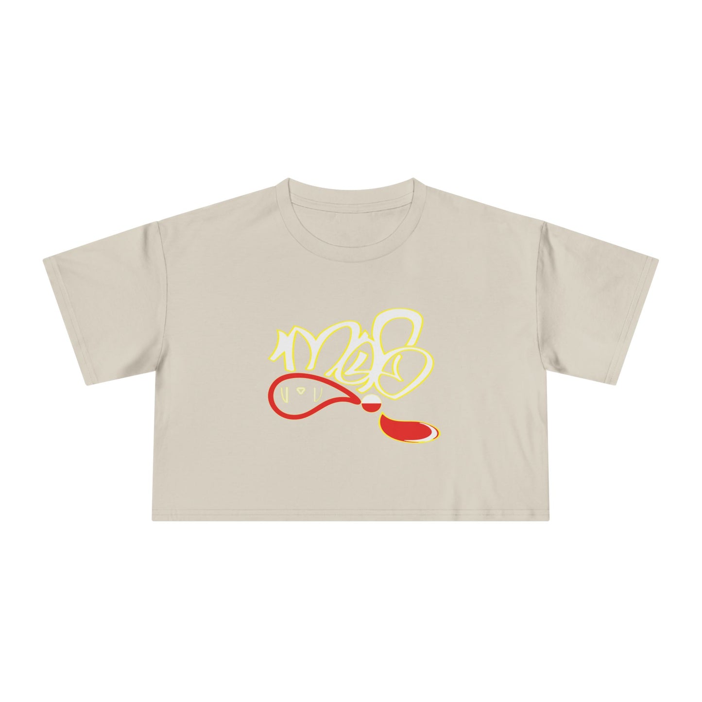 Vibrant Women's Crop Tee with Inspirational Design - Perfect for Casual Outfits, Gifts, Summer Wear, Festivals, and Celebrations