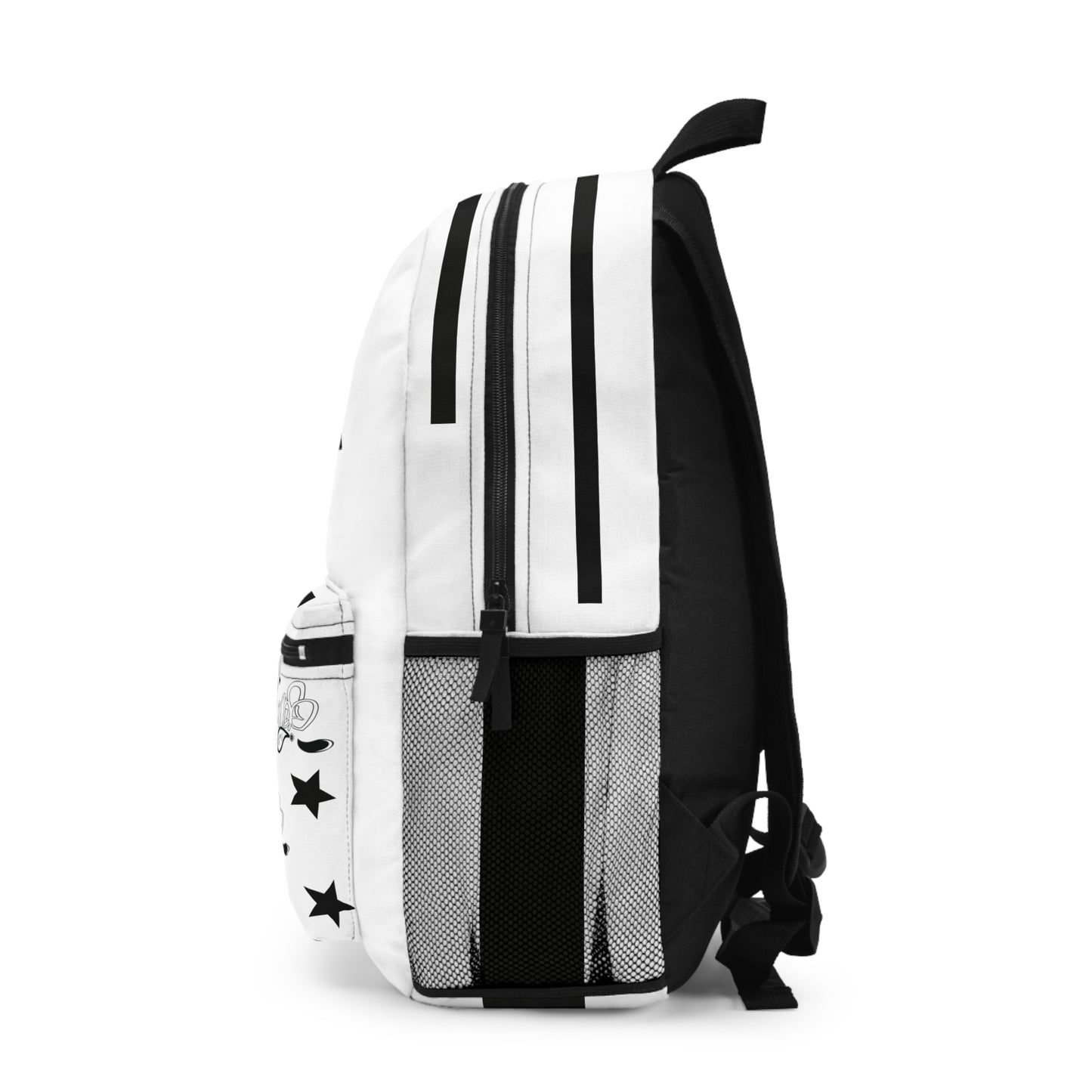 Stylish Star-Print Backpack for Trendy Individuals, School Backpack, Travel Bag, Daily Use, Gift for Students