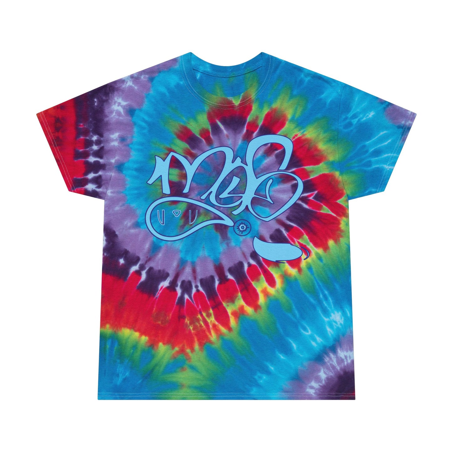 Spiral Tie-Dye Tee, Pastel Summer Vibes, Retro T-Shirt, Ideal for Festivals, Beach Days, Casual Wear, Unisex Gift