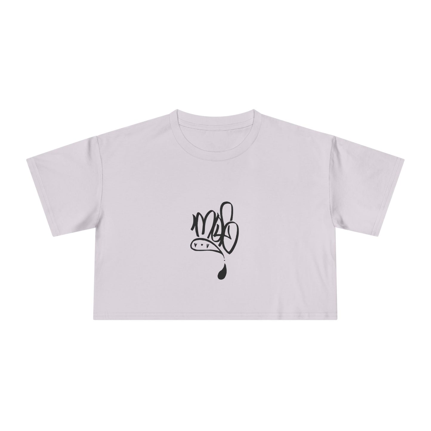 Trendy Women's Crop Tee with Unique Design, Casual Summer Top, Streetwear, Gift for Her, Graphic Tee