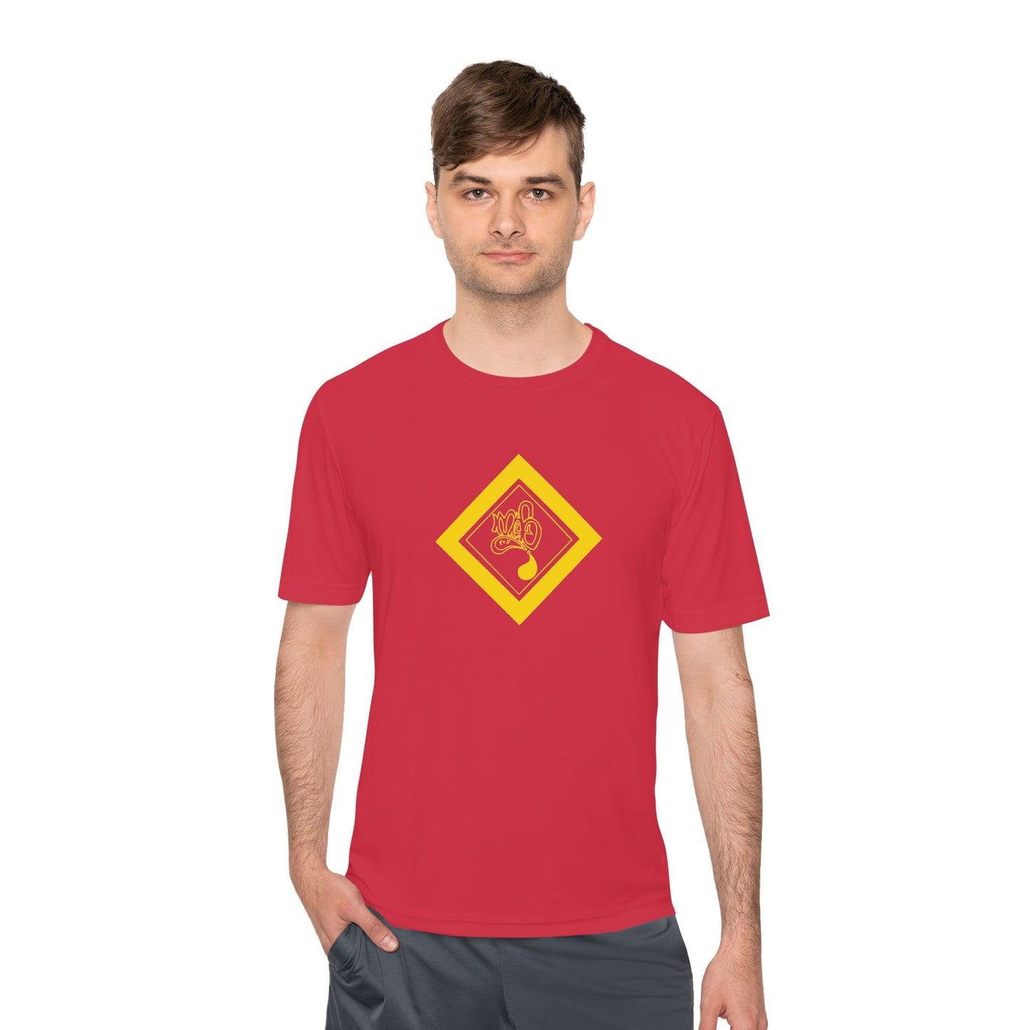 Cool Graphic Unisex Moisture Wicking Tee - Ideal for Gym, Fitness, Summer, Sports, Everyday Wear