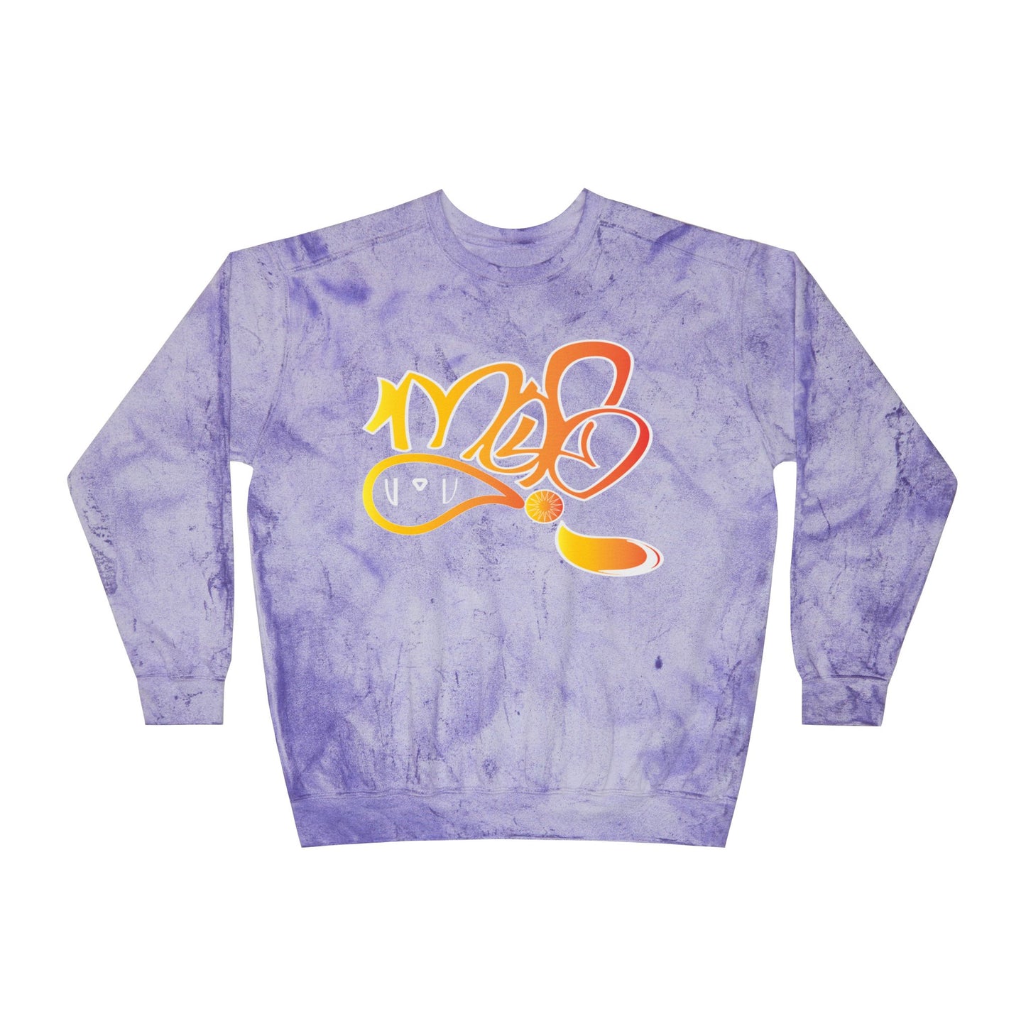 Unisex Color Splash Sweatshirt, Graffiti Style Crewneck, Cozy Streetwear, Trendy Gift for Him/Her, Casual Outfit, Art Lovers