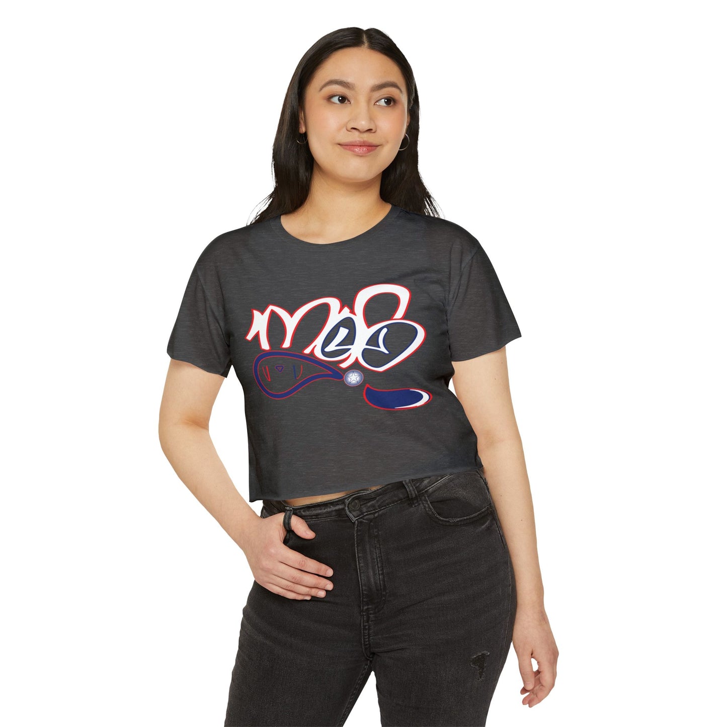Festival Vibes Crop Top | Trendy Women's Summer Apparel, Perfect for Music Events, Outdoor Parties, Boho Style, Gift for Her