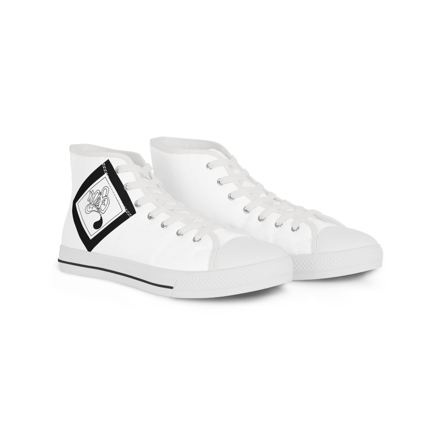 Stylish High Top Sneakers for Men | Casual Footwear, Street Style, Everyday Wear, Gift for Him, Trendy Sneakers