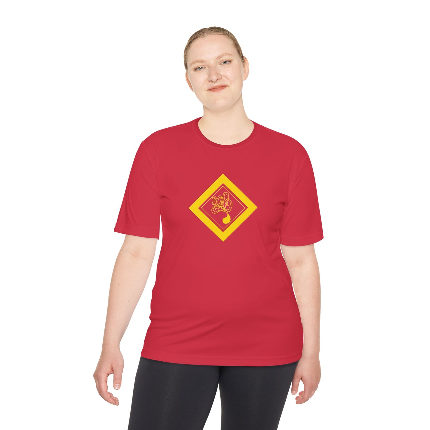 Cool Graphic Unisex Moisture Wicking Tee - Ideal for Gym, Fitness, Summer, Sports, Everyday Wear