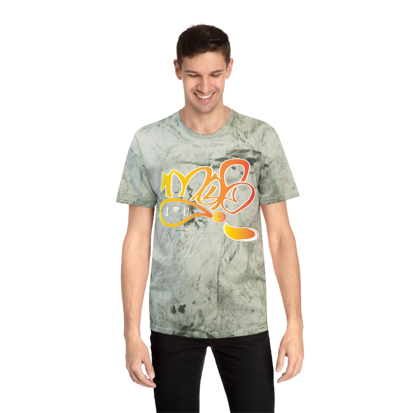 Colorful Abstract Unisex T-Shirt with Unique Design, Casual Wear, Gift for Art Lovers, Festival Apparel, Street Style Tops