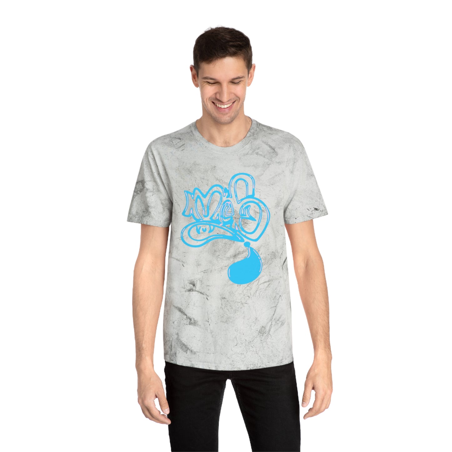 Color Blast Unisex T-Shirt - Artistic, Trendy, Streetwear, Gift for Art Lovers, Hip-Hop Fashion