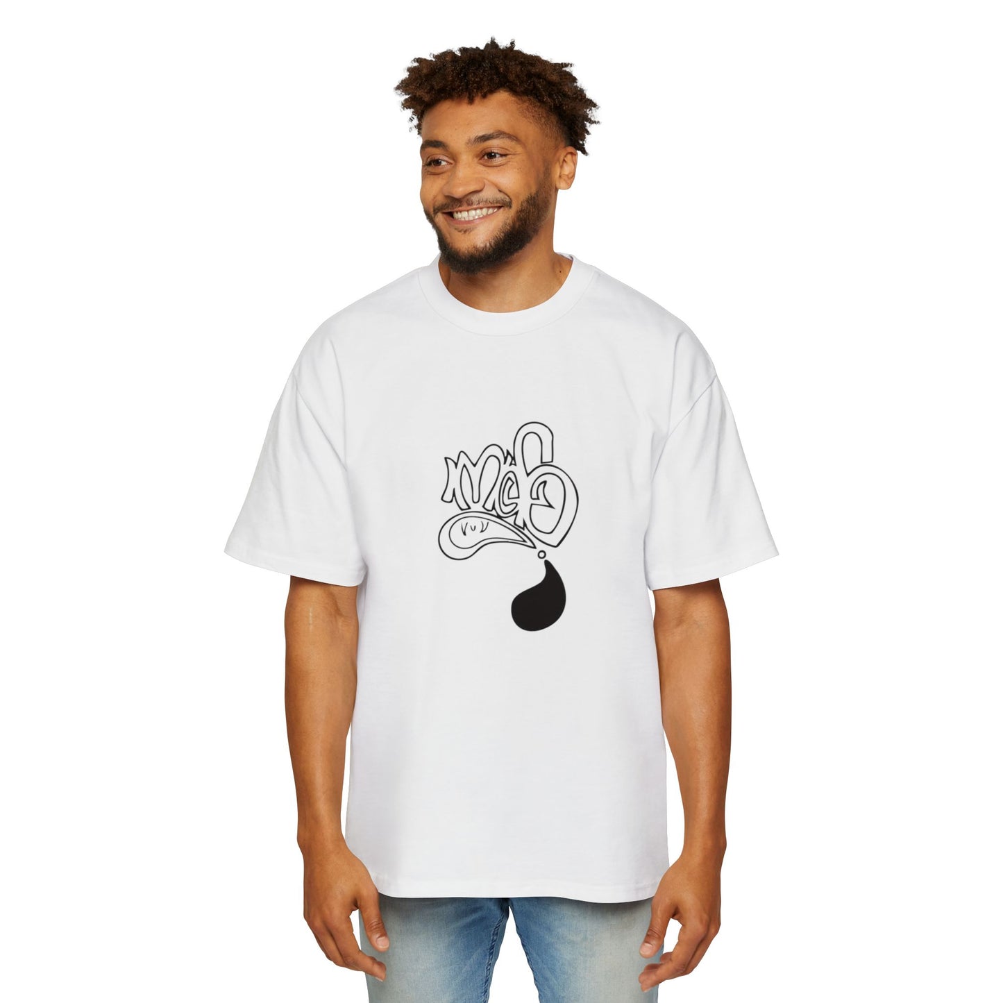 Men's Oversized Graphic Tee: Urban Streetwear, Casual Summer Style, Gift for Him, Trendy Fashion, Relaxed Fit Tee