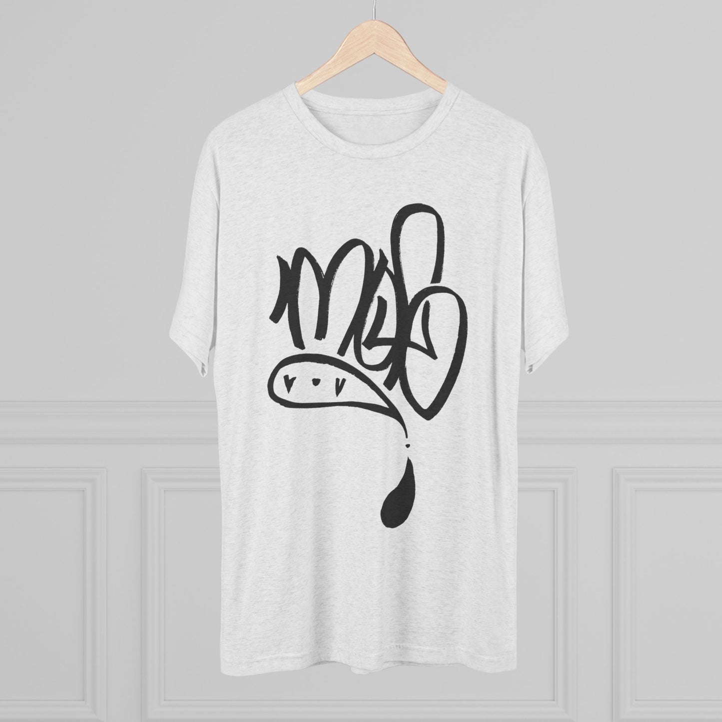 Urban Art Unisex Crew Tee, Trendy Graphic Tee, Streetwear Shirt, Casual Wear, Gift for Artists, Summer Style