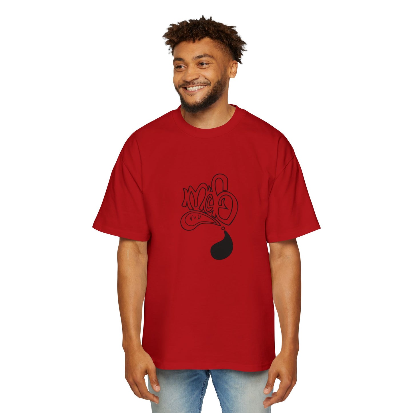 Men's Oversized Graphic Tee: Urban Streetwear, Casual Summer Style, Gift for Him, Trendy Fashion, Relaxed Fit Tee