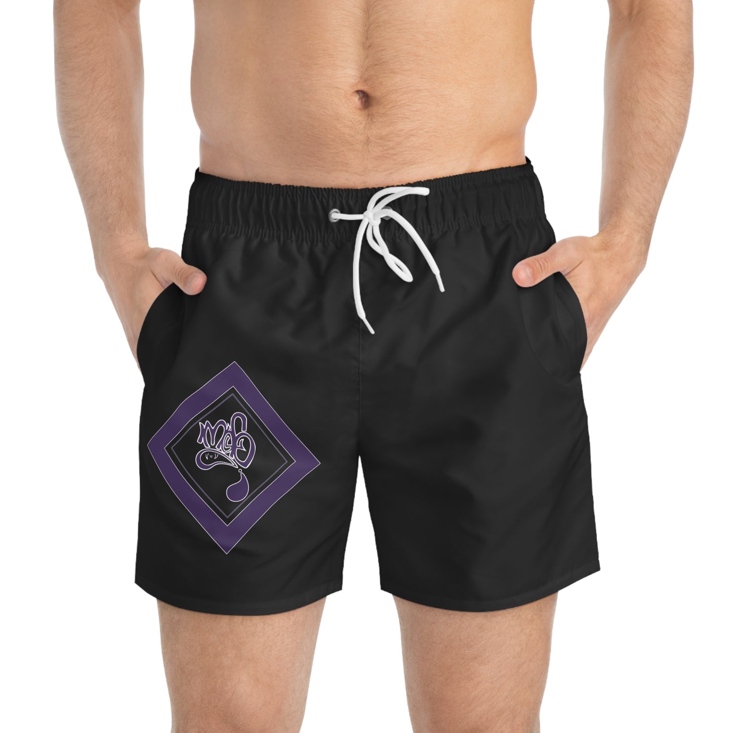 Stylish Swim Trunks with Unique Design | Beachwear, Summer Essentials, Pool Party, Vacation, Gift for Him