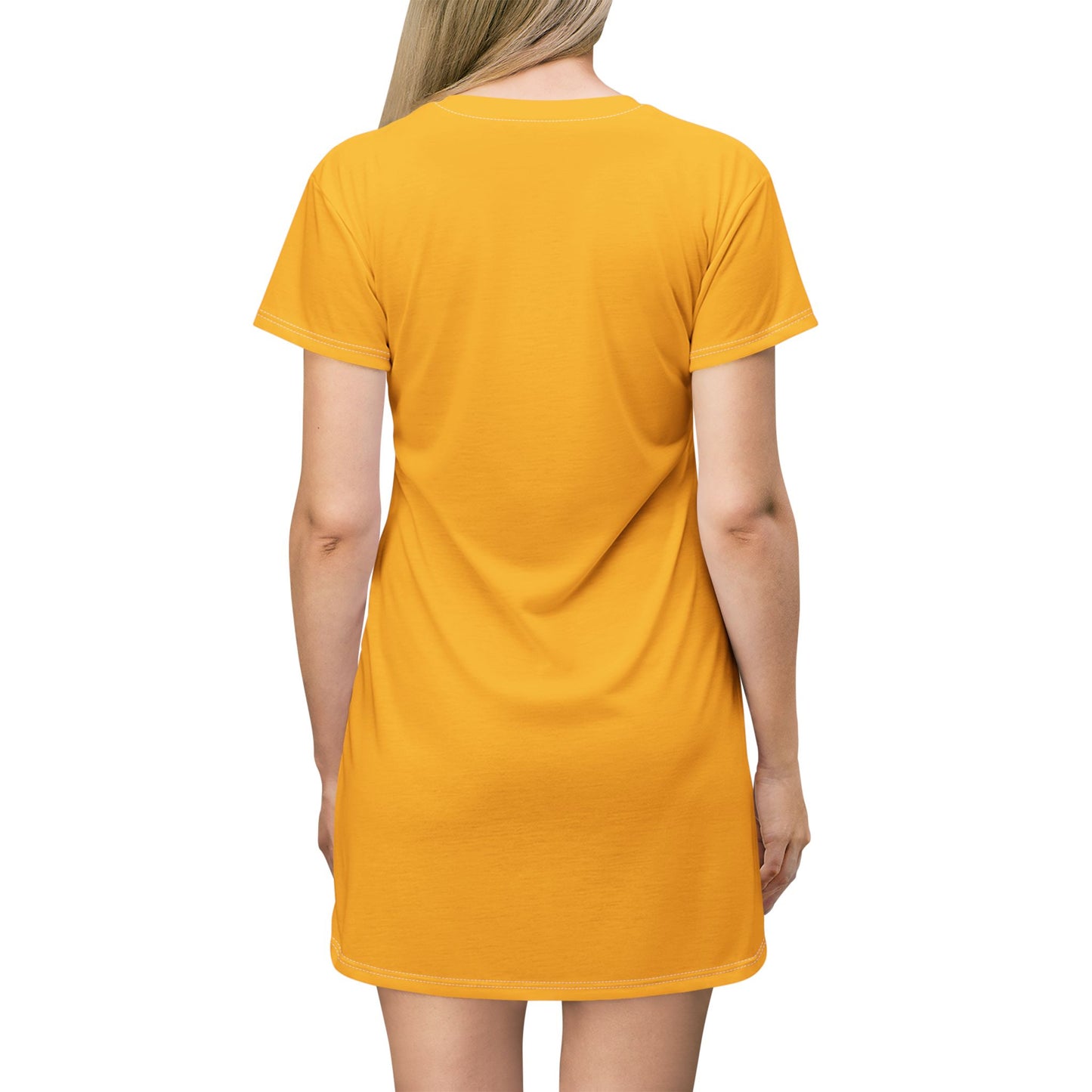Bright Graffiti T-Shirt Dress | Casual Fashion, Summer Dress, Street Style, Unique Outfit, Gift for Her