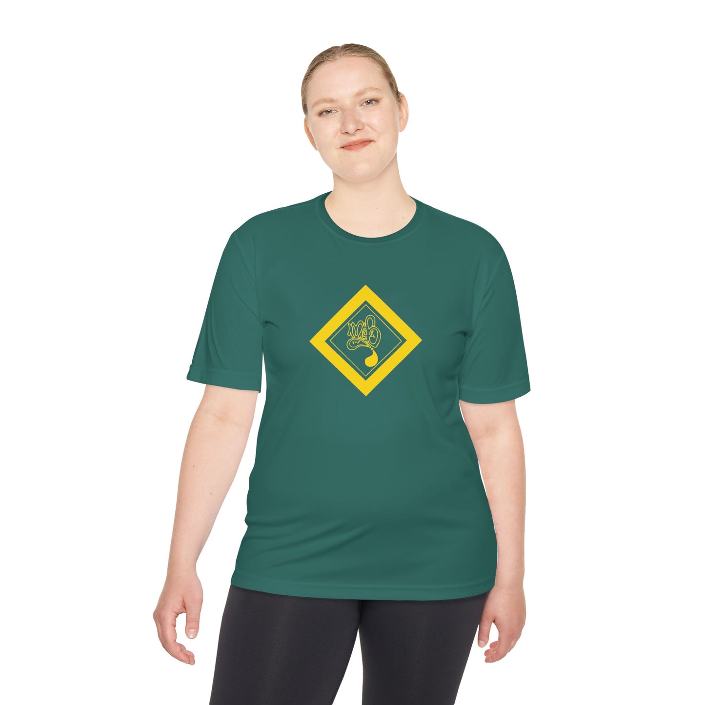 Cool Graphic Unisex Moisture Wicking Tee - Ideal for Gym, Fitness, Summer, Sports, Everyday Wear