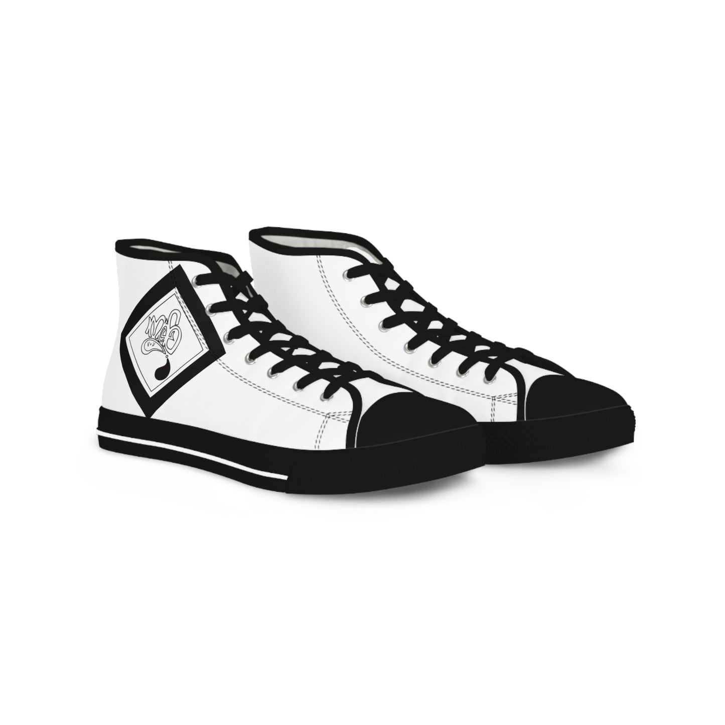 Stylish High Top Sneakers for Men | Casual Footwear, Street Style, Everyday Wear, Gift for Him, Trendy Sneakers