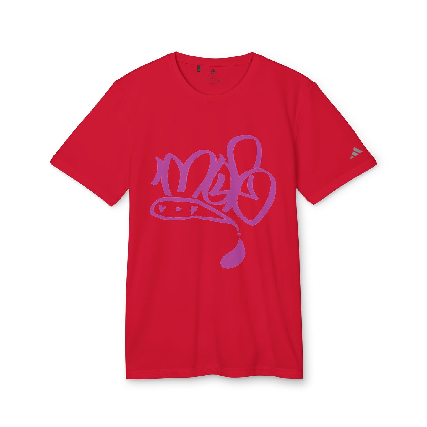 Unisex Sport T-shirt with Graffiti Design, Athletic Shirt, Casual Wear, Fitness Outfit, Trendy Workout Tee