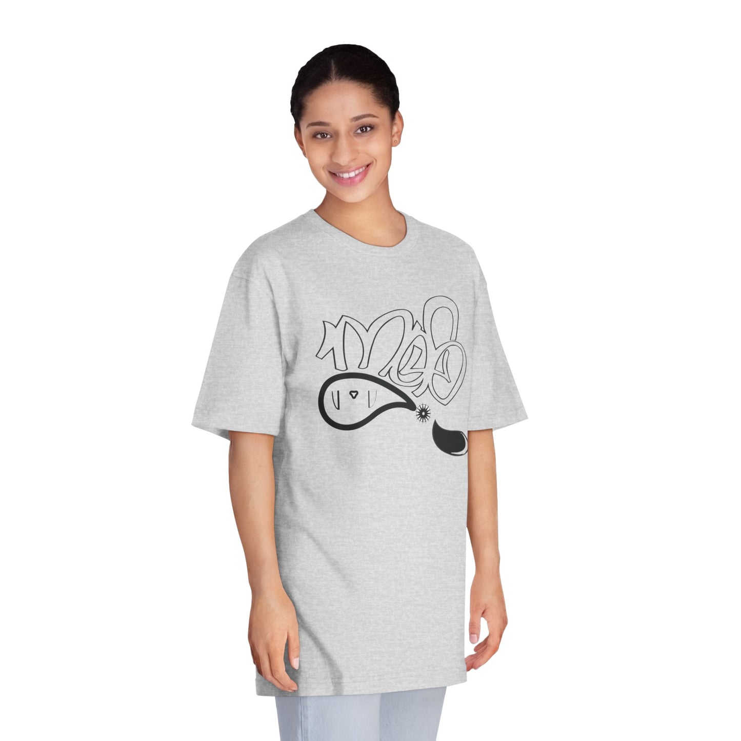 Street Art Unisex Crewneck T-Shirt, Casual Urban Wear, Streetwear, Unisex Gift, Art Lover Apparel