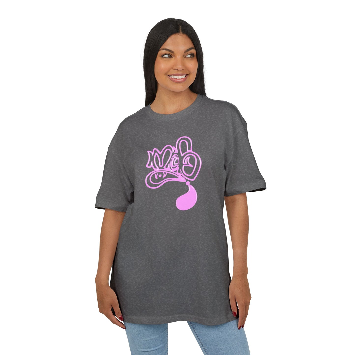 Vibrant Expression Unisex Oversize Tee | Cool Casual Wear, Streetwear, Gift for Friends, Everyday Comfort, Art-Inspired Fashion