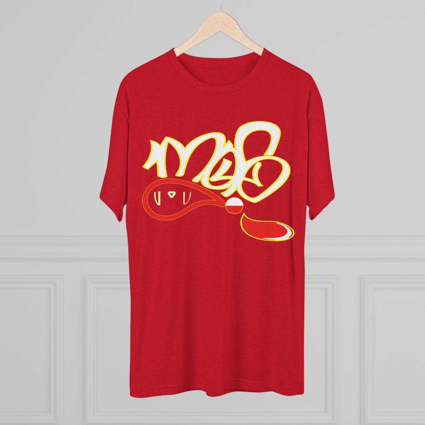 Artistic Unisex Tri-Blend Tee | Casual Wear, Gift for Art Lovers, Vibrant Design, Everyday Style, Summer Essential