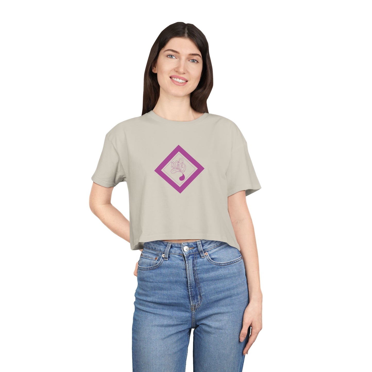 Stylish Women's Crop Tee for Every Occasion, Casual Top, Trendy Tee, Gift for Her, Summer Fashion, Lightweight Crop Shirt