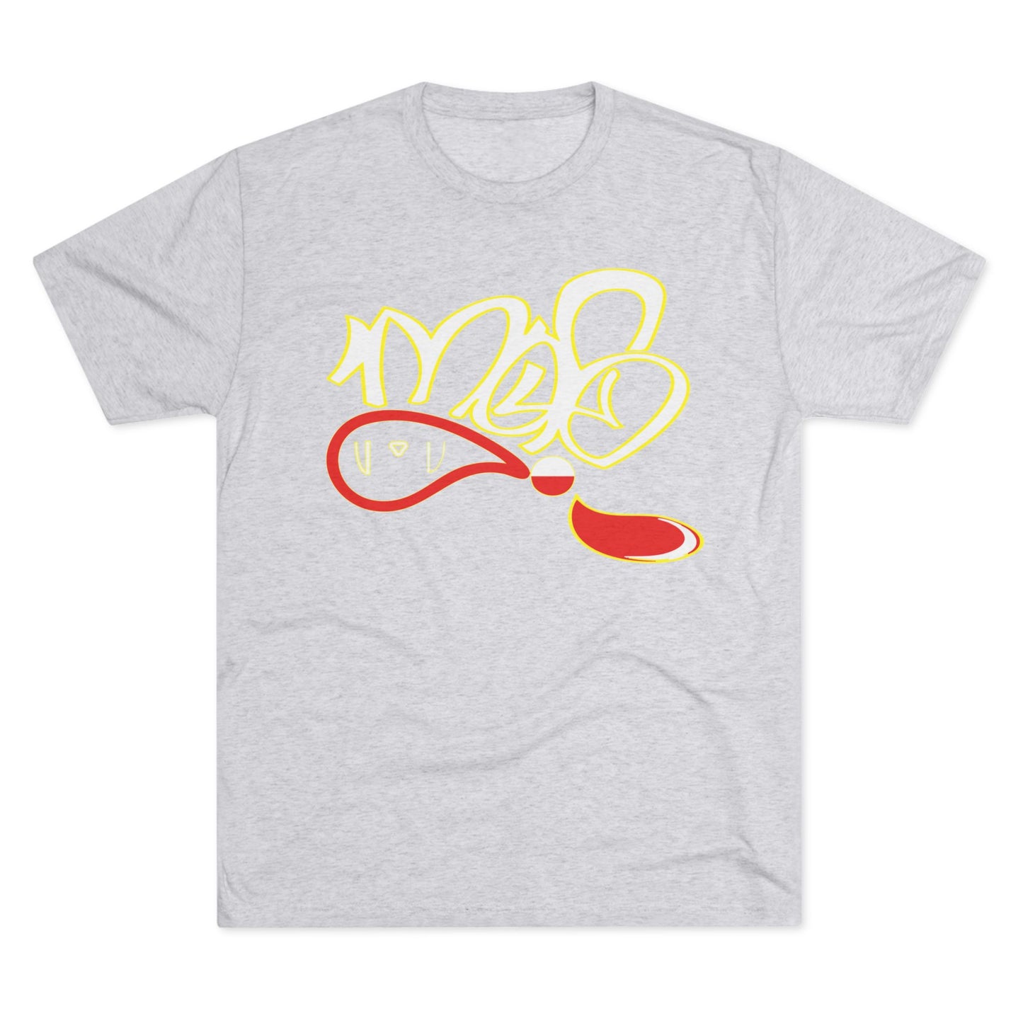 Artistic Unisex Tri-Blend Tee | Casual Wear, Gift for Art Lovers, Vibrant Design, Everyday Style, Summer Essential