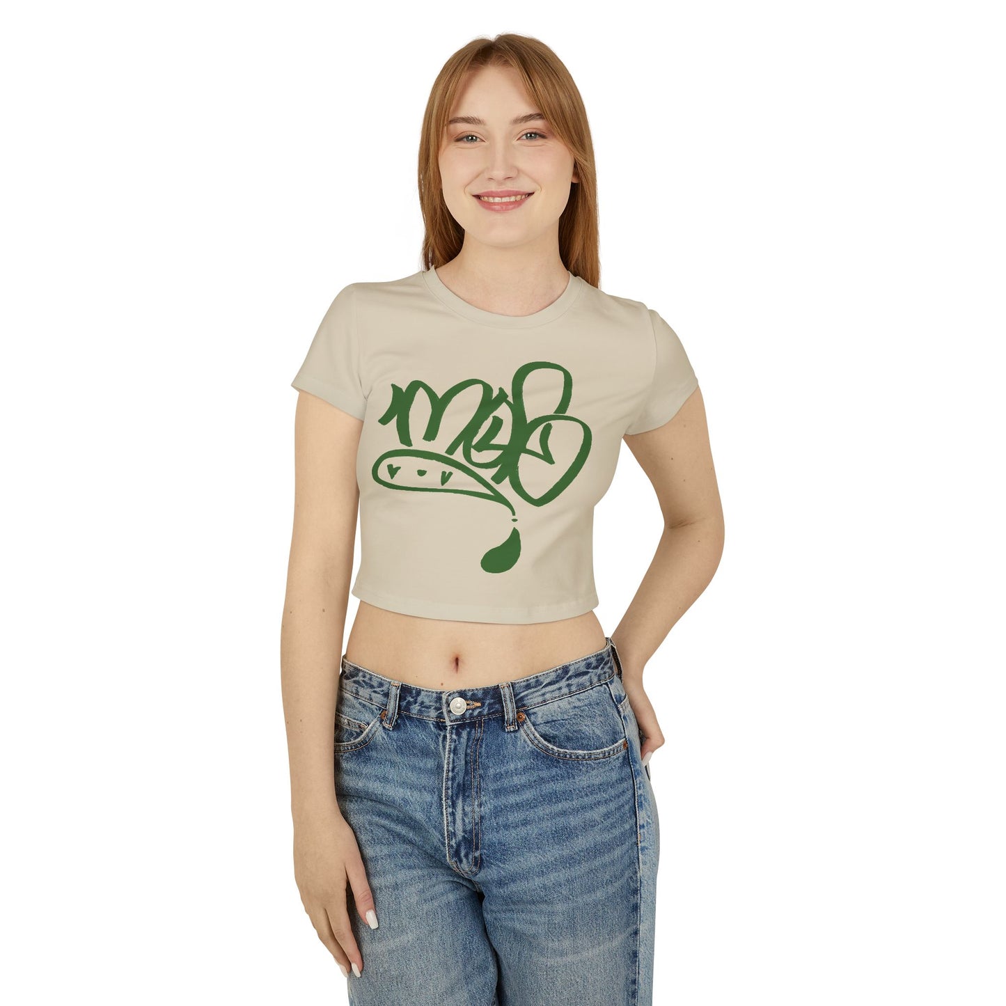 Trendy Women's Baby Tee with Unique Design