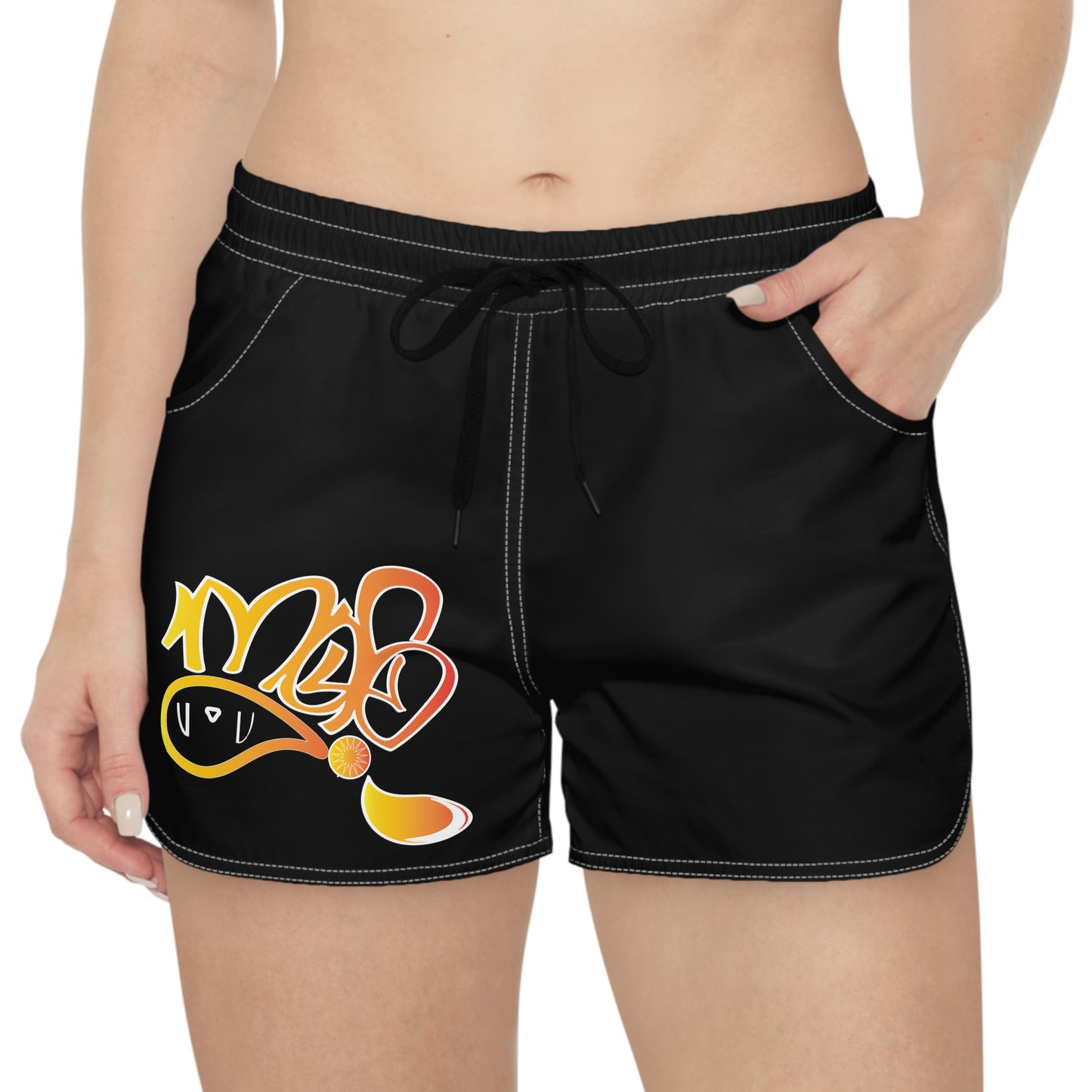 Vibrant Women’s Casual Shorts, Summer Beachwear, Fashionable Activewear, Relaxed Fit Shorts, Perfect for Exercise, Travel
