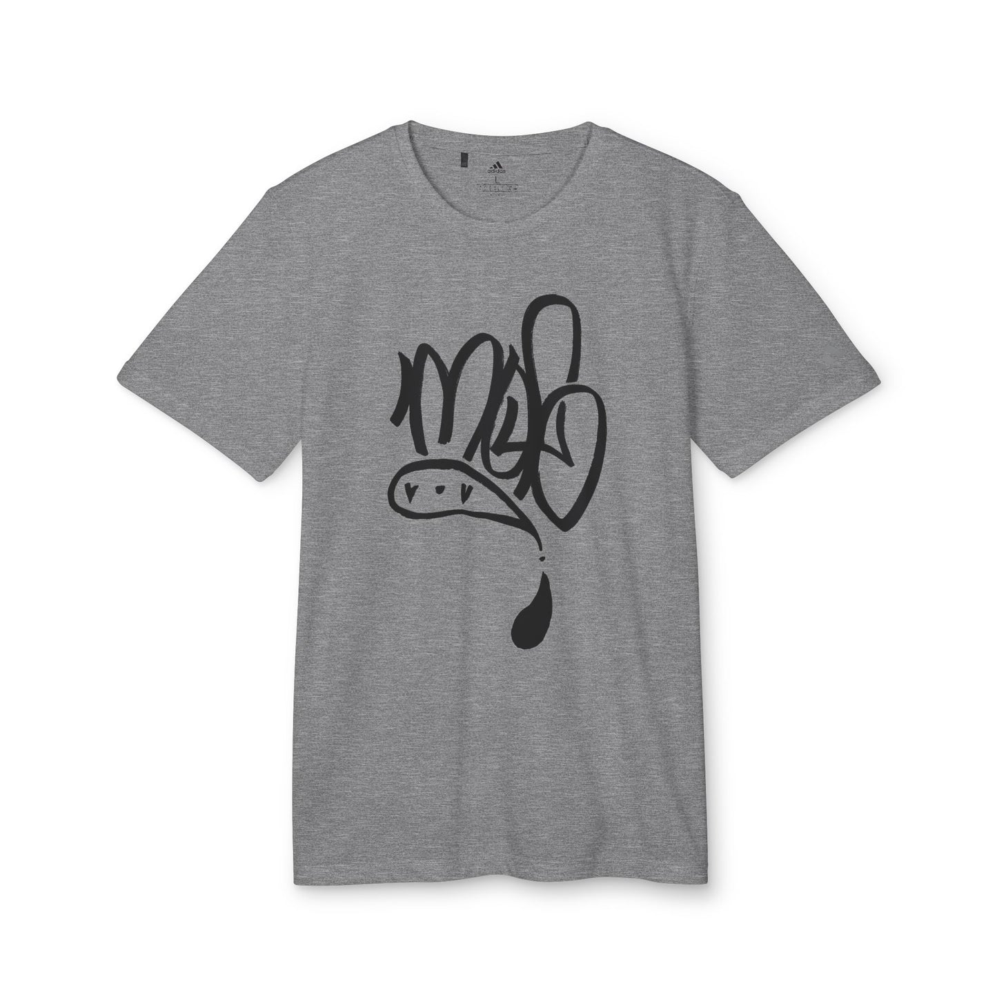 Sporty Unisex T-shirt with Street Art Design, Activewear, Casual Wear, Gym Tee, Gift for Fitness Enthusiasts