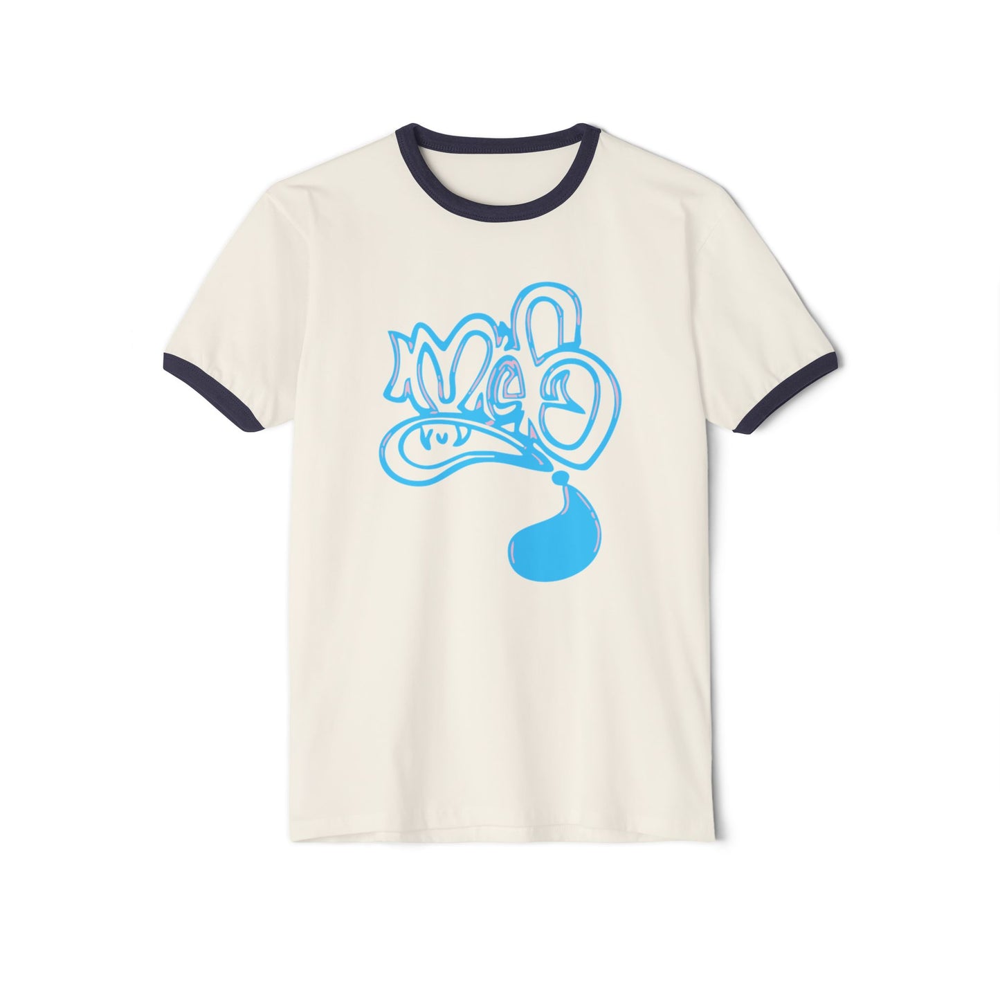 Casual Funky Unisex Ringer T-Shirt, Graphic Tee for Everyday Wear, Hipster Style Shirt, Unique Gift for Friends
