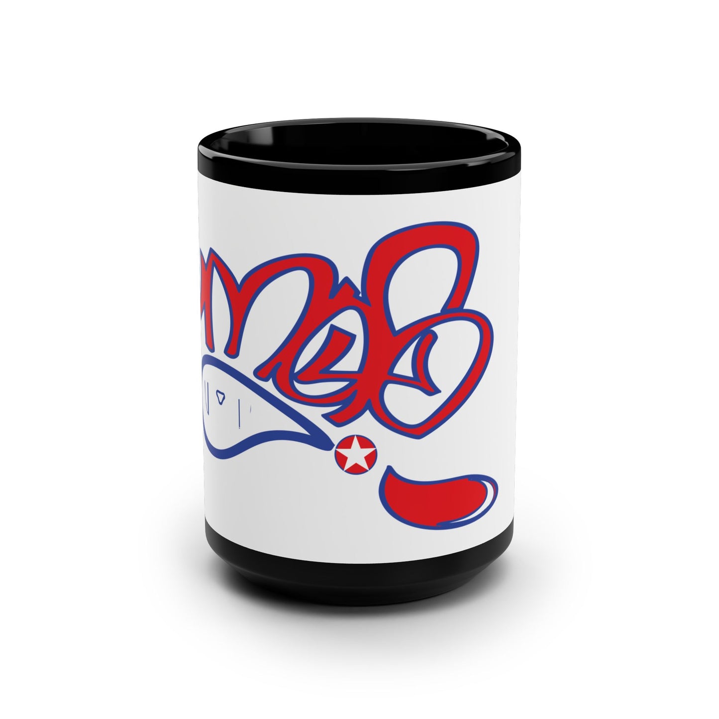 Vibrant Graphic Mug, Coffee Mug, Tea Cup, Gift for Artists, Fun Drinkware, Unique Home Decor, Personalized Mug, Celebration Mug