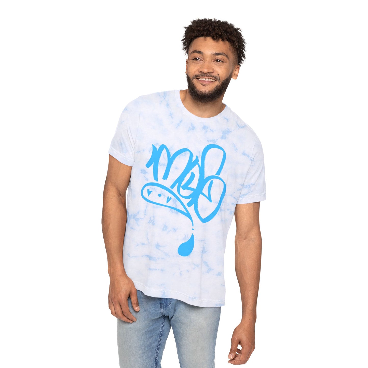 Unisex Tie-Dye Graphic T-Shirt, Casual Wear, Festival Outfit, Summer Essential, Trendy Gift, Streetwear Fashion