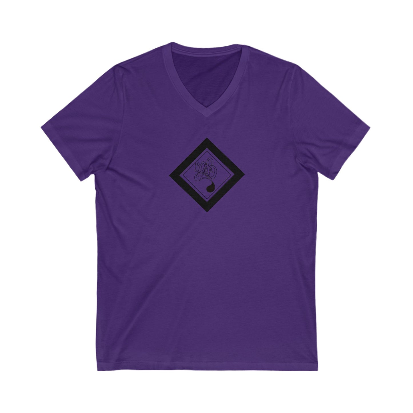 Relaxed V-Neck Graphic Tee, Casual Tee for Everyday Wear, Gift for Friends, Ideal for Relaxation, Summer Vibes