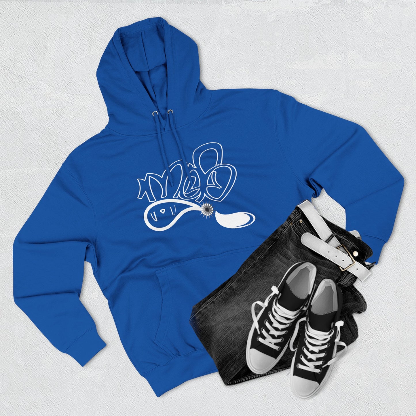 Stylish Graphic Fleece Hoodie for Cozy Chillin', Casual Wear, Gift for Him or Her, Youth Streetwear, Everyday Comfort Apparel
