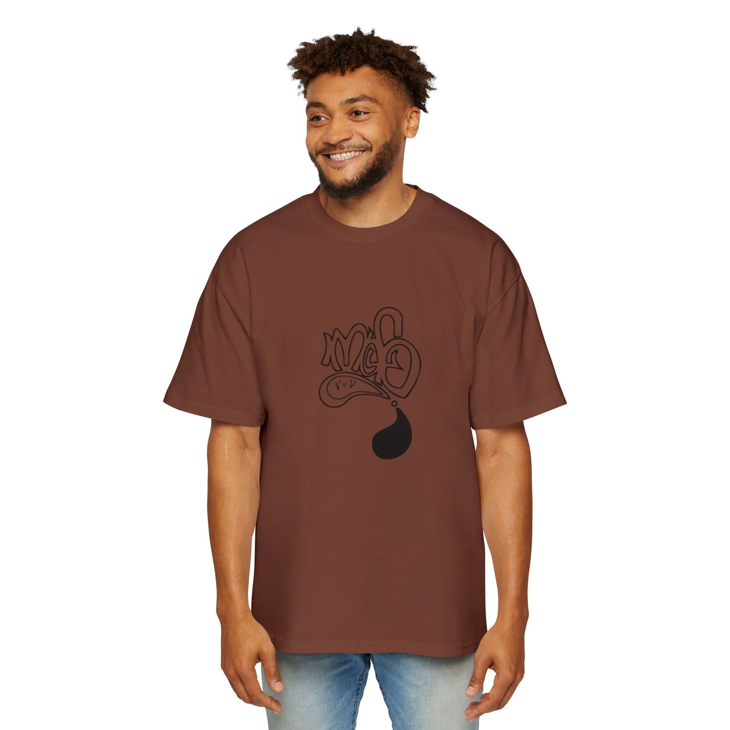 Men's Oversized Graphic Tee: Urban Streetwear, Casual Summer Style, Gift for Him, Trendy Fashion, Relaxed Fit Tee