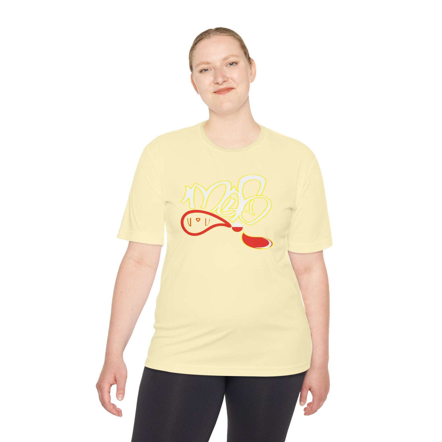 Vibrant Unisex Moisture Wicking Tee - Stylish Activewear for Fitness, Workout, Travel, Gifting, Summer Parties