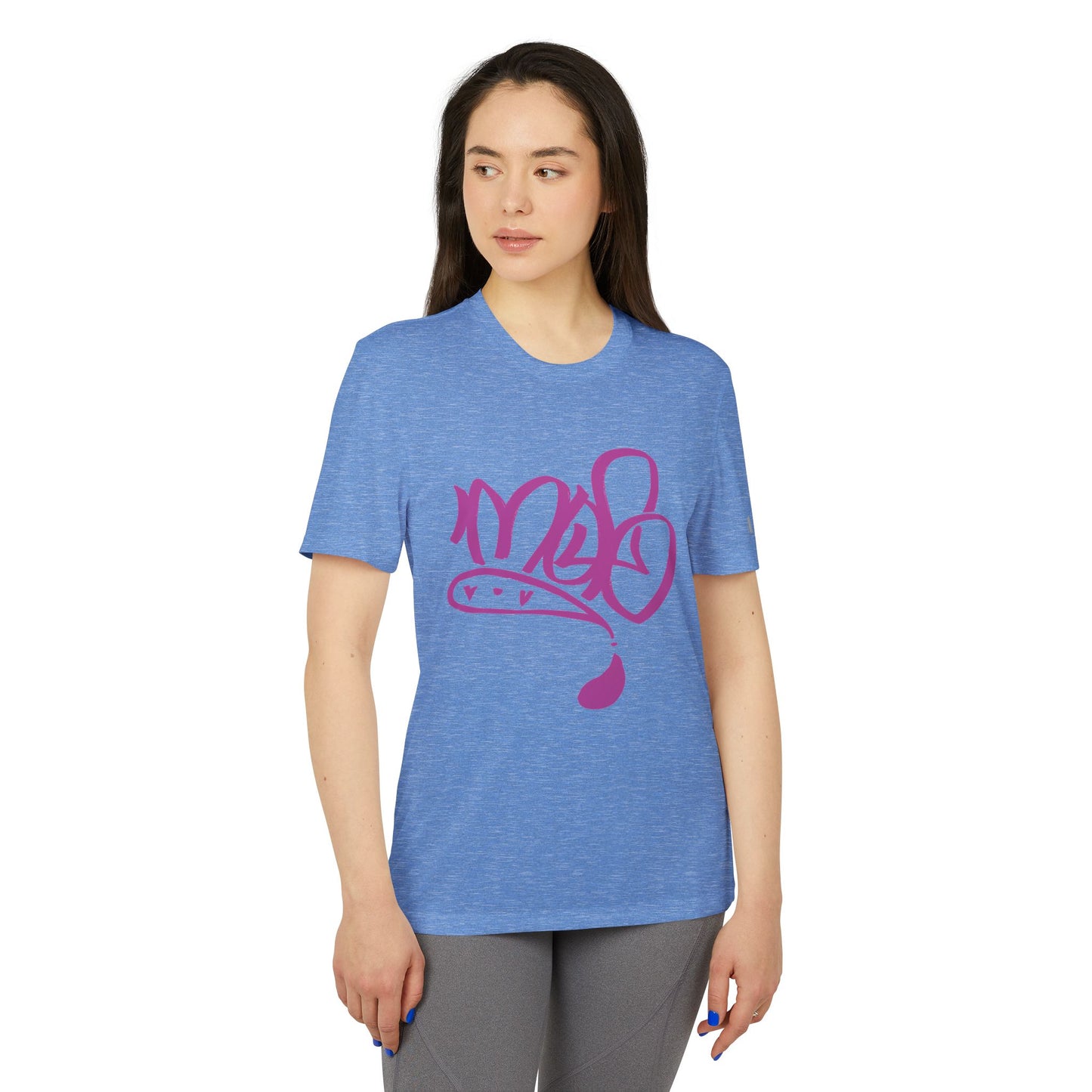 Unisex Sport T-shirt with Graffiti Design, Athletic Shirt, Casual Wear, Fitness Outfit, Trendy Workout Tee
