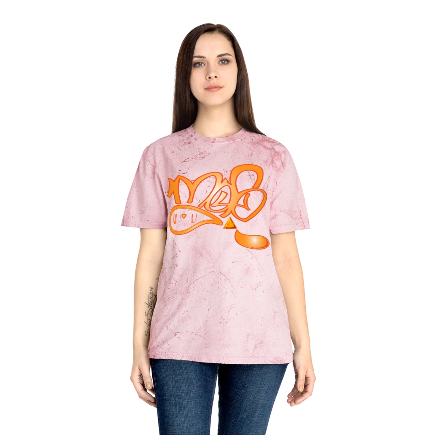 color blast unisex mofo fire gem logo