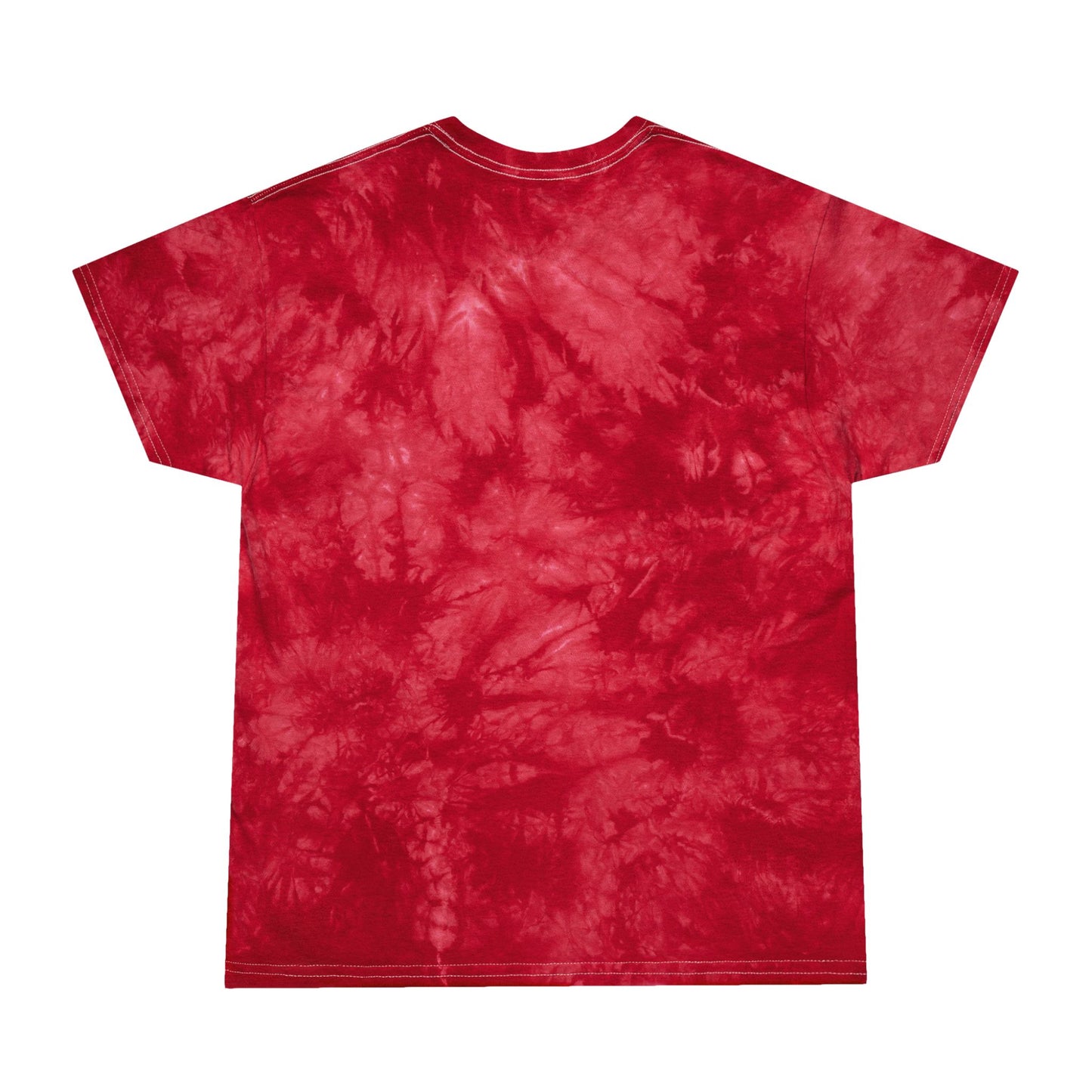 Crystal Tie-Dye Tee, Relaxed Unisex Summer Shirt, Festival Outfit, Gift for Trendy Friends, Casual Wear, Blue Tie-Dye T-Shirt