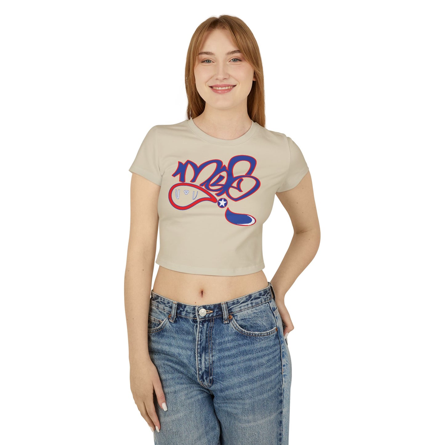 Chic Women's Baby Tee: Trendy Cropped T-Shirt for Casual Wear, Summer Fashion, Gift for Her, Stylish Top, Comfortable Crop