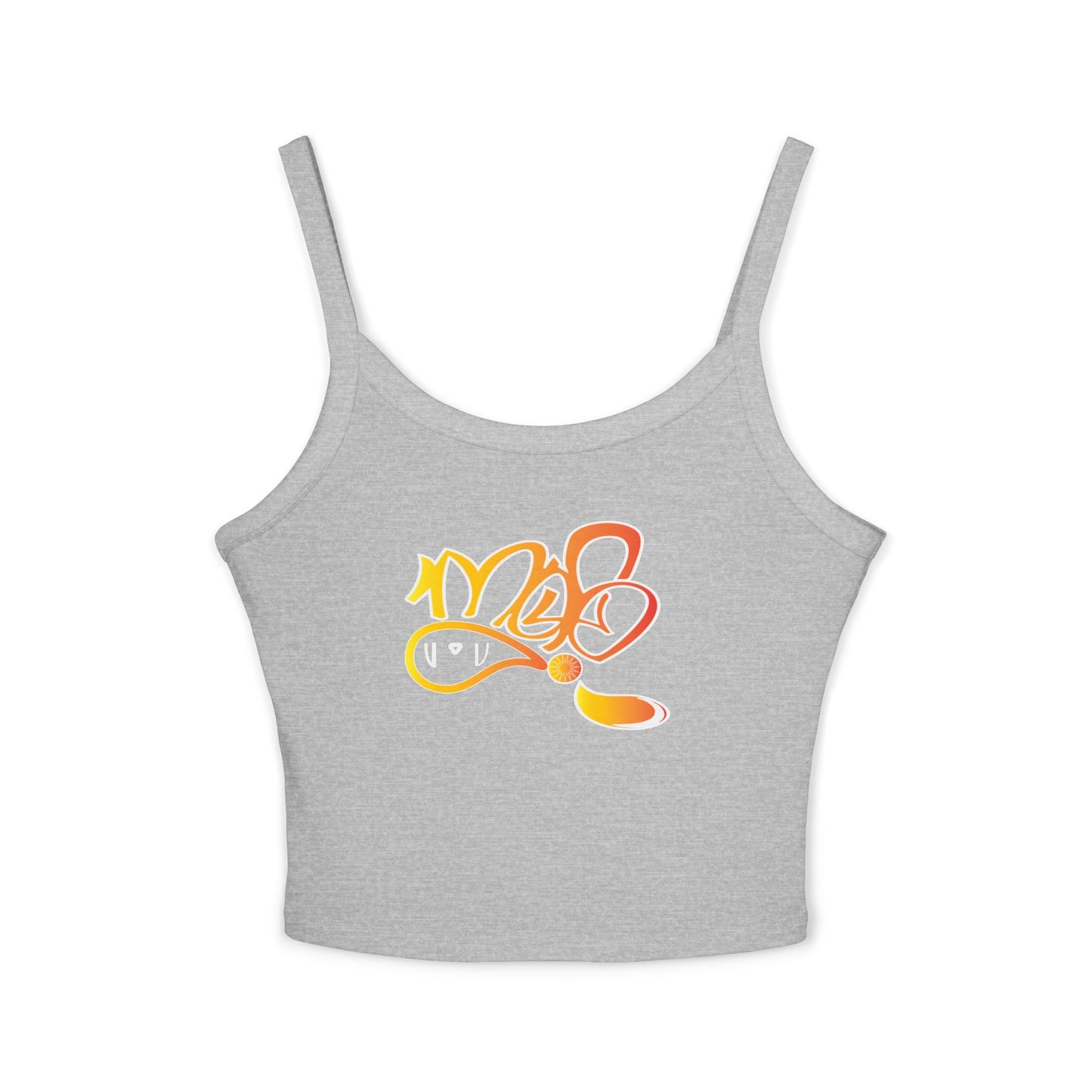Stylish Women's Spaghetti Strap Tank Top | Trendy Summer Top, Casual Wear, Beach Vacation, Graphic Design, Gift for Her