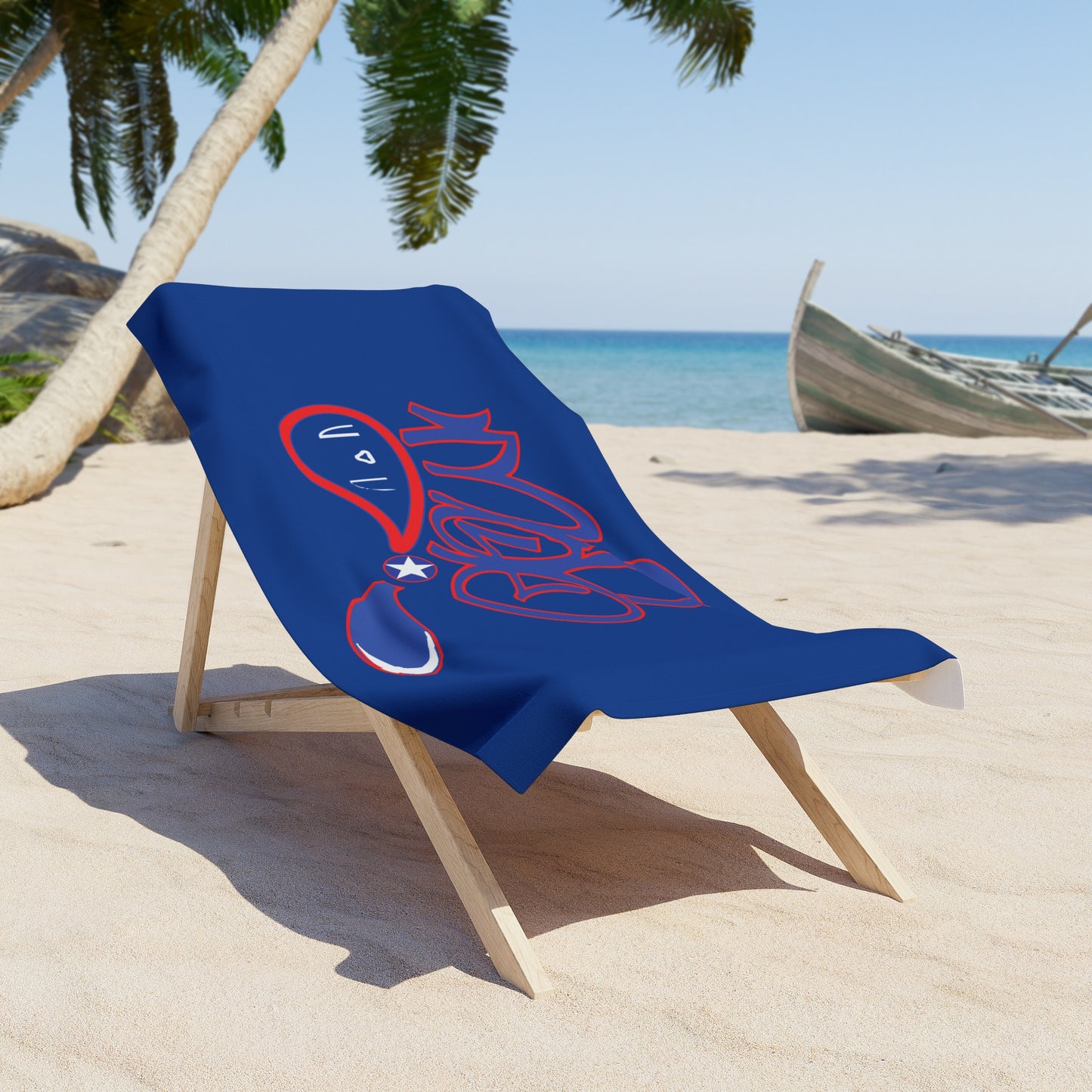 Coastal Vibes Beach Towel | Relaxing Poolside Essential | Fun Gift for Beach Lovers, Summer Adventure, Vacation Accessory, Travel Must-Have