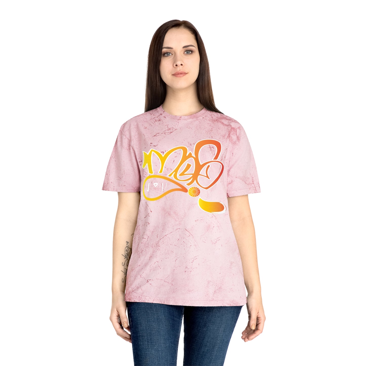 Colorful Abstract Unisex T-Shirt with Unique Design, Casual Wear, Gift for Art Lovers, Festival Apparel, Street Style Tops