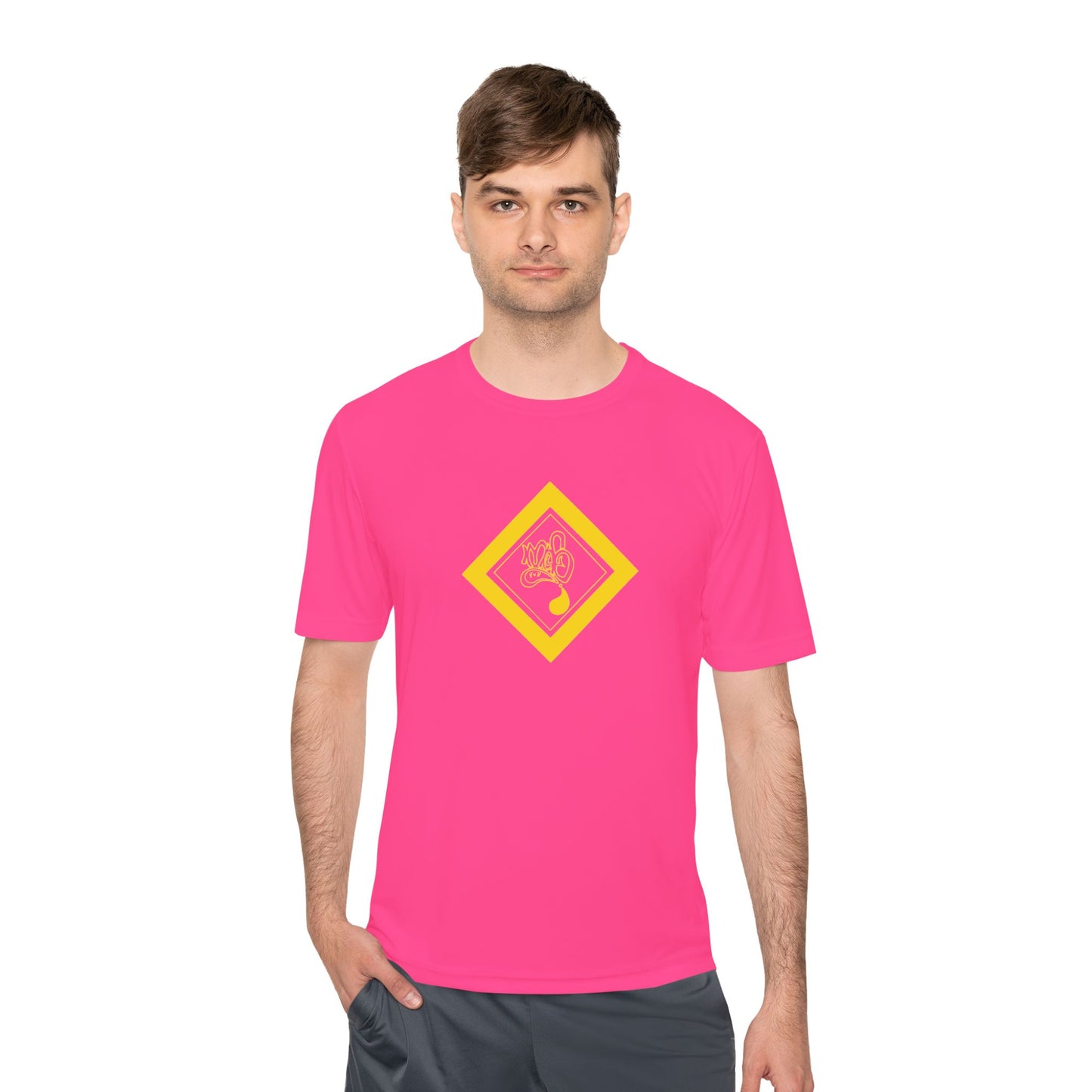 Cool Graphic Unisex Moisture Wicking Tee - Ideal for Gym, Fitness, Summer, Sports, Everyday Wear