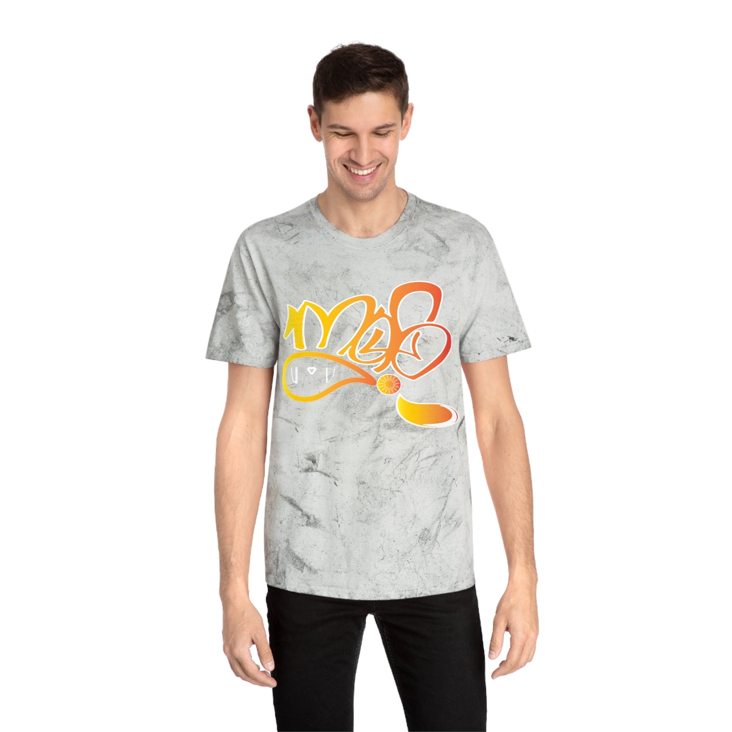 Colorful Abstract Unisex T-Shirt with Unique Design, Casual Wear, Gift for Art Lovers, Festival Apparel, Street Style Tops