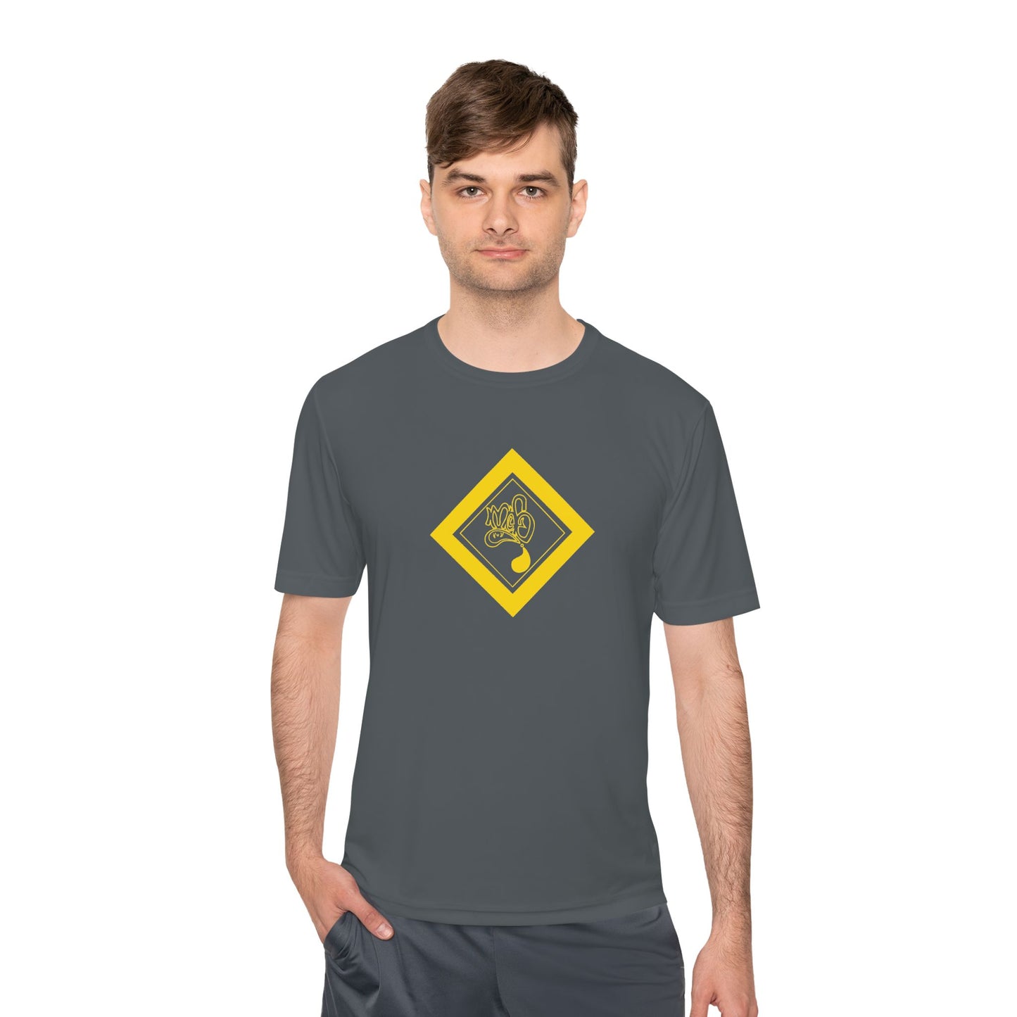 Cool Graphic Unisex Moisture Wicking Tee - Ideal for Gym, Fitness, Summer, Sports, Everyday Wear