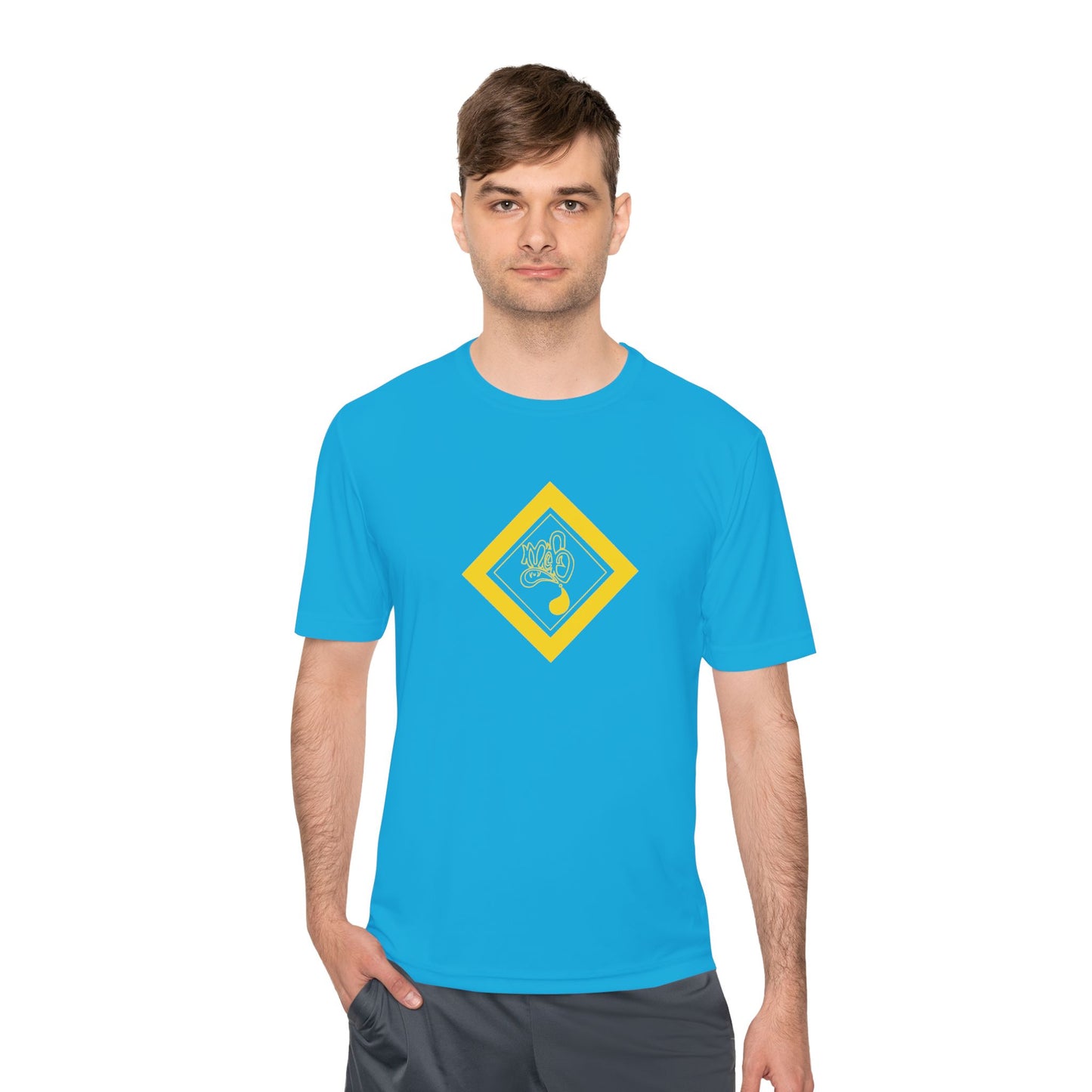 Cool Graphic Unisex Moisture Wicking Tee - Ideal for Gym, Fitness, Summer, Sports, Everyday Wear