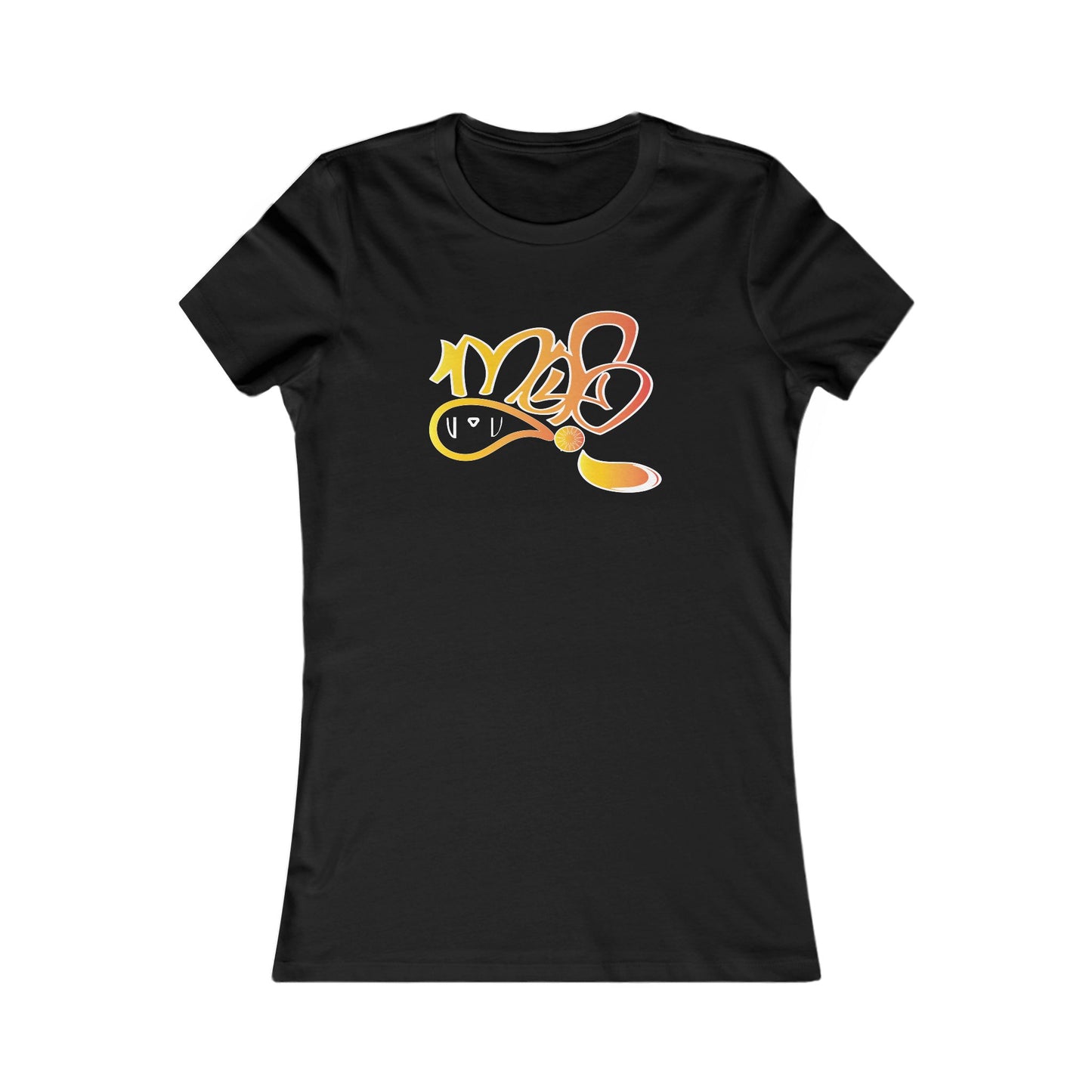 Bright and Cheerful Women's Favorite Tee, Casual Wear, Everyday Style, Gift Idea, Summer Essential, Graphic T-Shirt, Fun Fashion